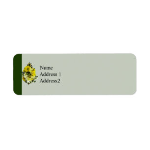Yellow Daisies and White Mums Save the Date Set