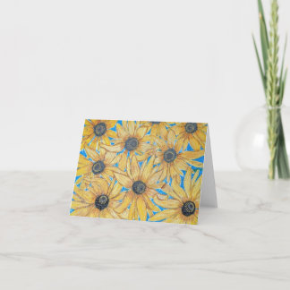 YELLOW DAISIES CARD