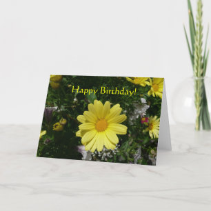 Yellow Daisies Card