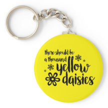 Yellow Daisies Keychain