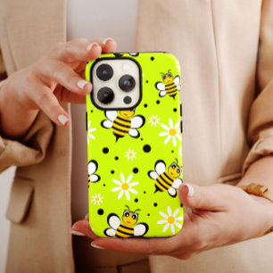Yellow Daisy Bumblebees iPhone 14 Case-Mate Case