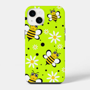 Yellow Daisy Bumblebees iPhone 14 Case-Mate Case