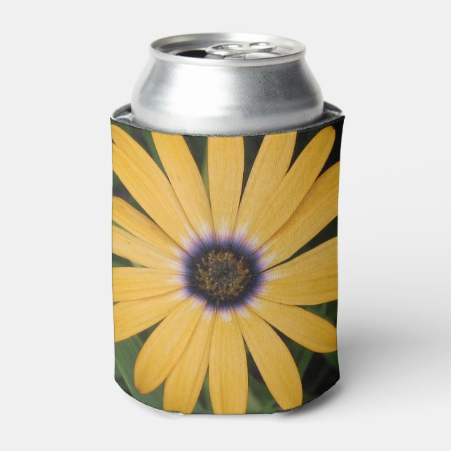 Yellow Daisy Can Cooler (Can Front)