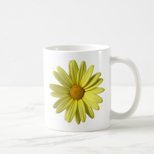 Yellow Daisy Coffee Mug (Right)