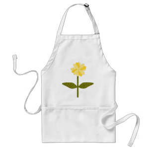 Yellow Daisy Flower Apron