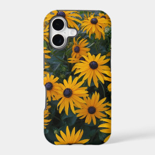 Yellow daisy garden flowers.