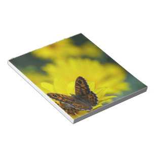 Yellow Daisy Helenium Notepad