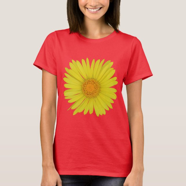 Yellow Daisy (isolated) T-Shirt (Front)