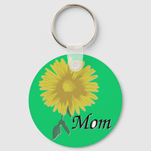 Yellow Daisy - Key Ring