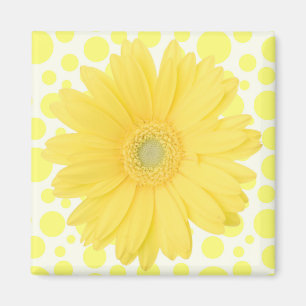 Yellow Daisy Magnet