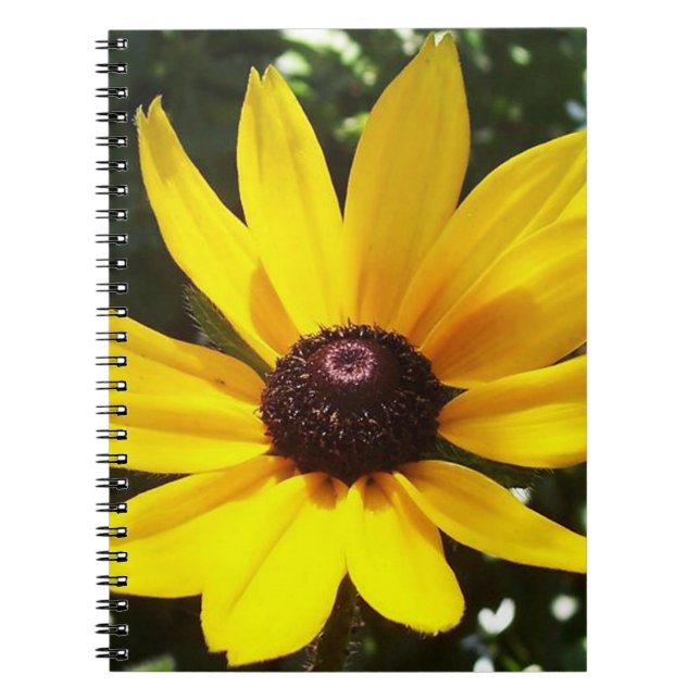 Yellow Daisy Spiral Notebook (Front)
