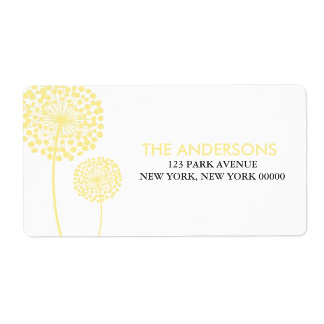 Yellow Dandelions (Front)