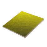 Yellow dark ombre gradient geometric mesh pattern tile<br><div class="desc">Yellow gold ombre gradient geometric mesh pattern. 
Triangle geometric mesh with light dark yellow golden ombre gradient design.</div>