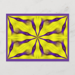 YELLOW DAZE POSTCARD
