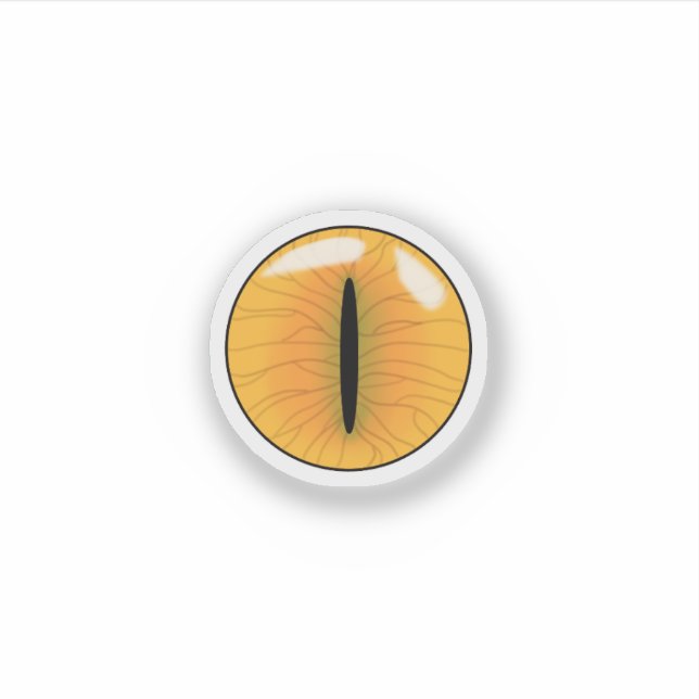 Yellow Demonic Cat Eye (Front)
