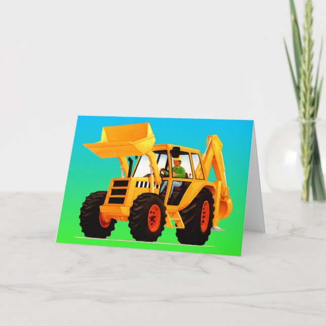 Yellow Digger Card (Front)