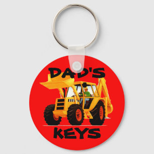 Yellow Digger Key Ring
