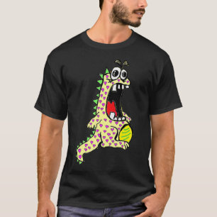 yellow Dinosaur of Love T-Shirt