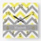 Yellow Dk Gray White LG Chevron Gray Name Monogram