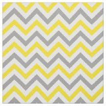 Yellow, Dk Grey, White LG Chevron ZigZag Sz6