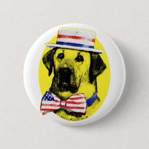 Yellow Dog Button
