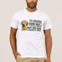 Yellow Dog Democrat Retro Shirt 