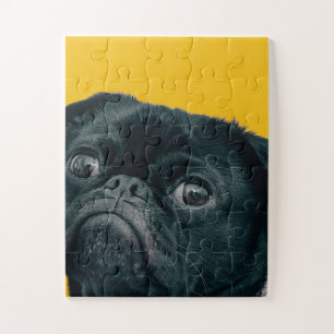 yellow dog jigsaw puzzle
