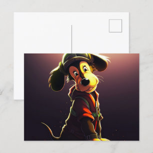 Yellow Dog Postcard
