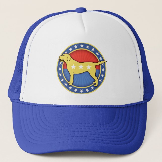 Yellow Dog Trucker Hat (Front)