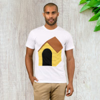 Yellow Doghouse Mens T-Shirt