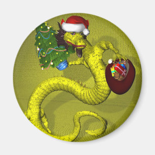 Yellow Dragon Magnet