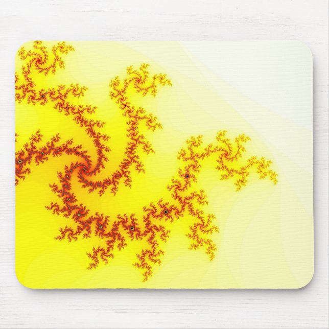 Yellow Dragon Mousepad (Front)