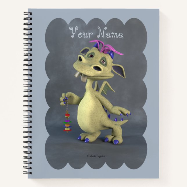 Yellow Dragon Notebook (Front)