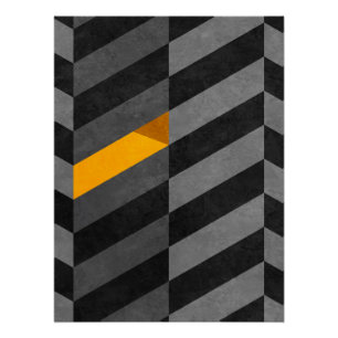 Yellow drawer poster