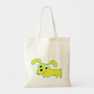Yellow Droopy Ear Dog Tote Bag