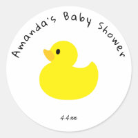 Yellow Duck - Baby Shower