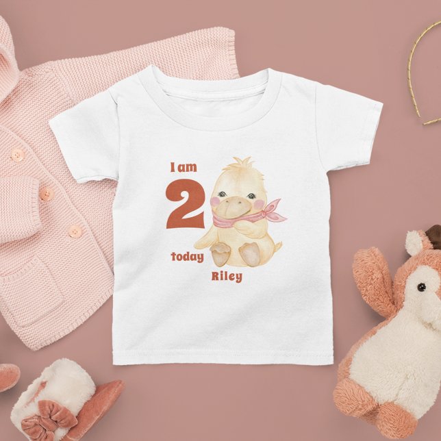 Yellow Duck Birthday  Toddler T-Shirt (Creator Uploaded)