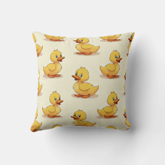 Yellow Duck Cushion