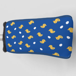 Yellow duck golf head cover