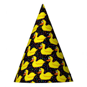 Yellow Duck Party Hats