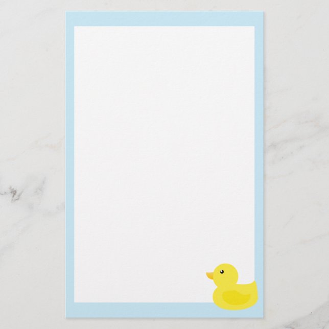 Yellow Duck Stationery (Front)