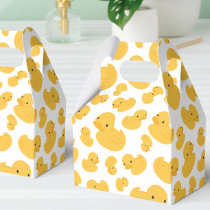 Yellow Duck Toss Party Favor Box