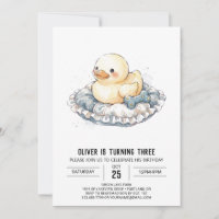 Yellow Duckling Birthday
