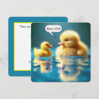 Yellow Duckling Humour For Birthday Party