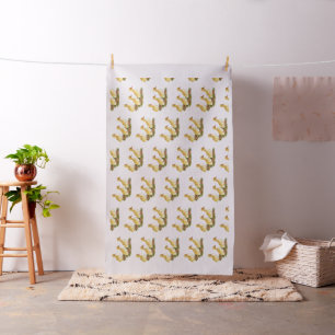Yellow Ducklings Fabric