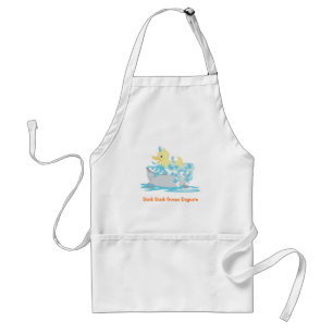 Yellow Ducky Duck Adult Apron / Art Smock