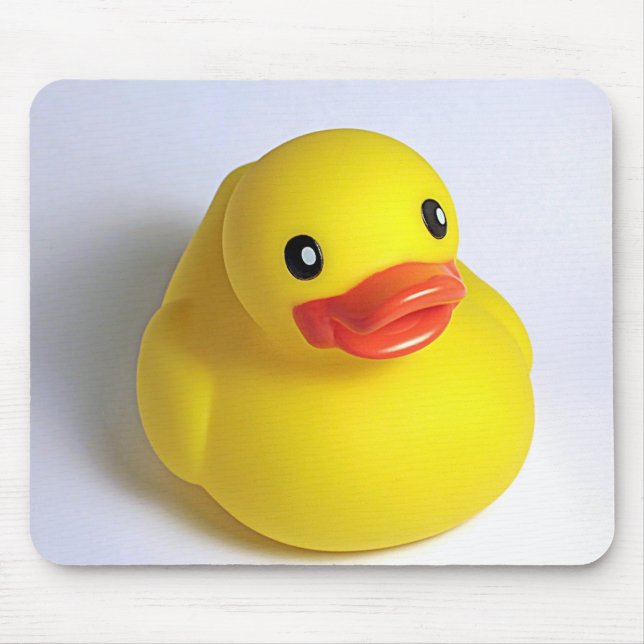 Yellow Ducky Mouse Pad (Front)