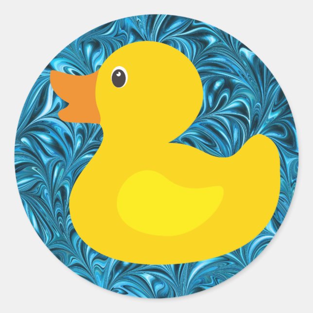 Yellow Ducky Sticker - SRF (Front)