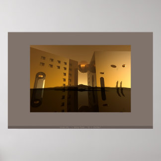 Yellow Dusk... Poster