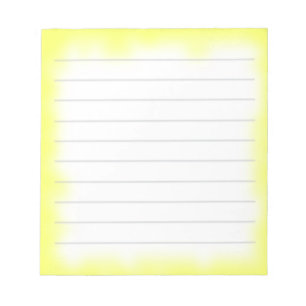 yellow edge notepad